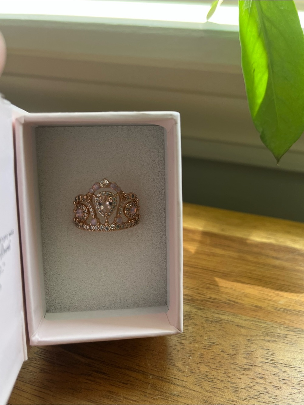 BP Reign Ring - Her Beautiful Reign - Rose Gold Crown Ring - Size 7